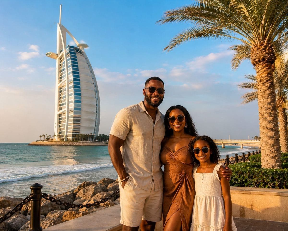 Burj Al Arab viewed from Jumeirah Beach