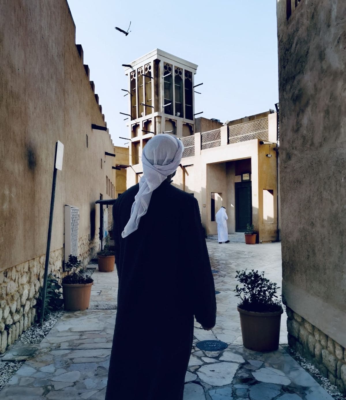 Wind towers and narrow lanes of the Al Fahidi historic district